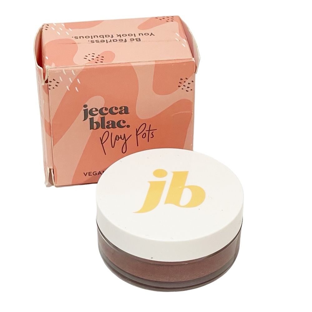 Jecca Blac Play Pots Pink Pearl Shimmer Finish‎ .33 OZ NEW Makeup Beauty